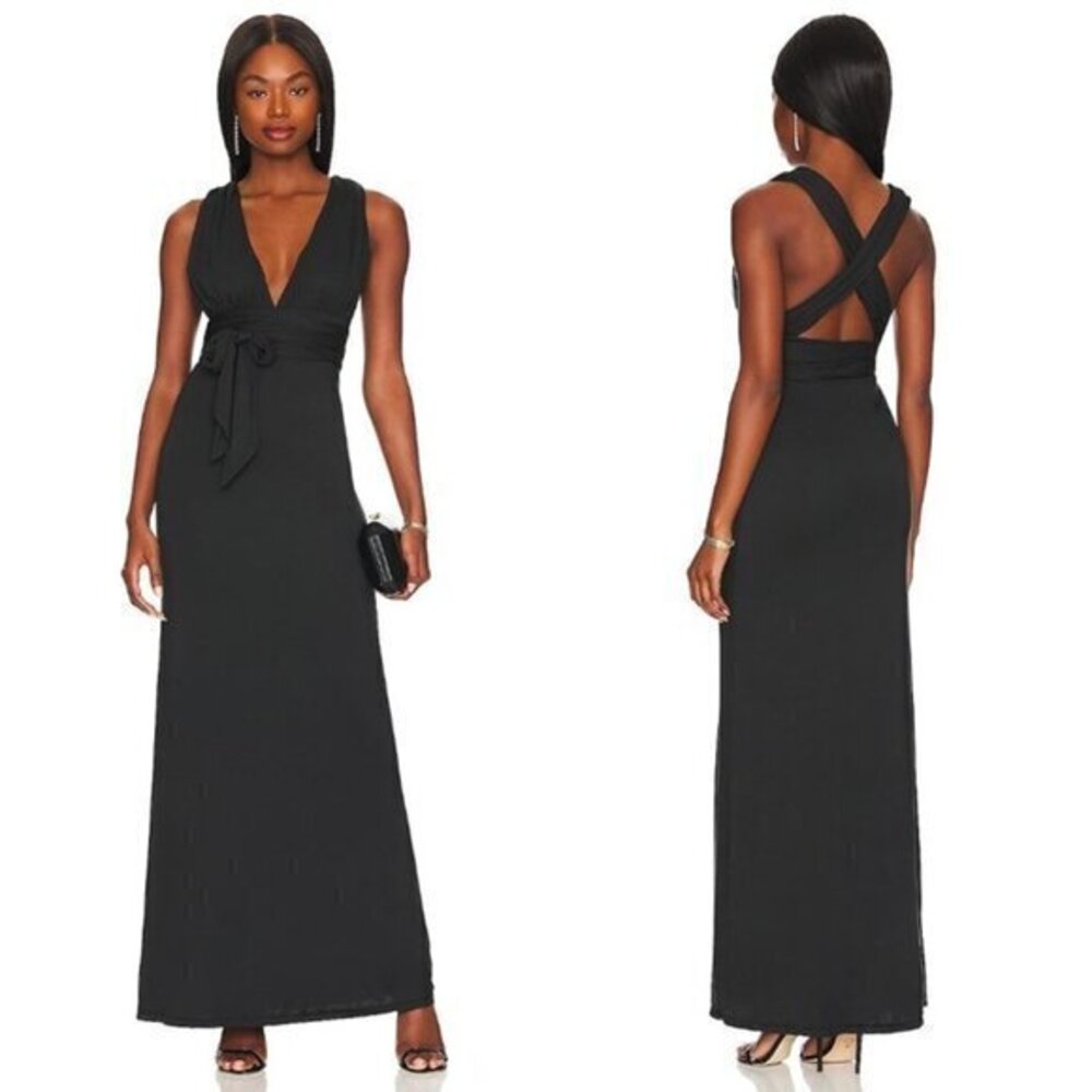 House of Harlow 1960 xREVOLVE Roksanda Maxi Dress - Black